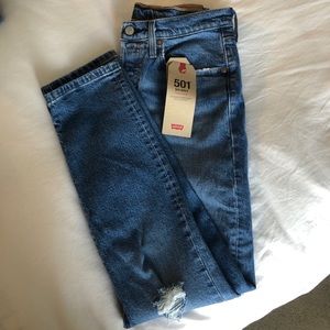Levi’s skinny 501 high Rise skinny Leg